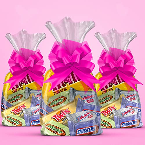 M&M'S PEANUT, SNICKERS, TWIX, MILKY WAY & 3 MUSKETEERS & Easter Chocolate Candy Spring Assortment, 31.3 oz, 100-Piece Bag - Image 5